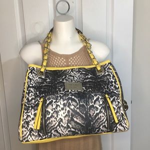 NICOLE by NICOLE MILLER Leopard Print Satchel